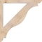 Ekena Millwork Funston Slat Smooth Bracket, Douglas Fir, 3 1/2"W x 48"D x 48"H BKT04X48X48FST06SDF - alternate 4